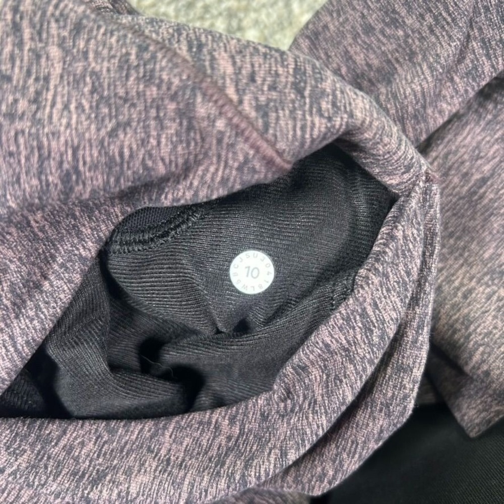 Lululemon Ready To Rulu Pant Womens 10 Heathered Plum Joggers Athleisure Workout - Picture 6 of 11
